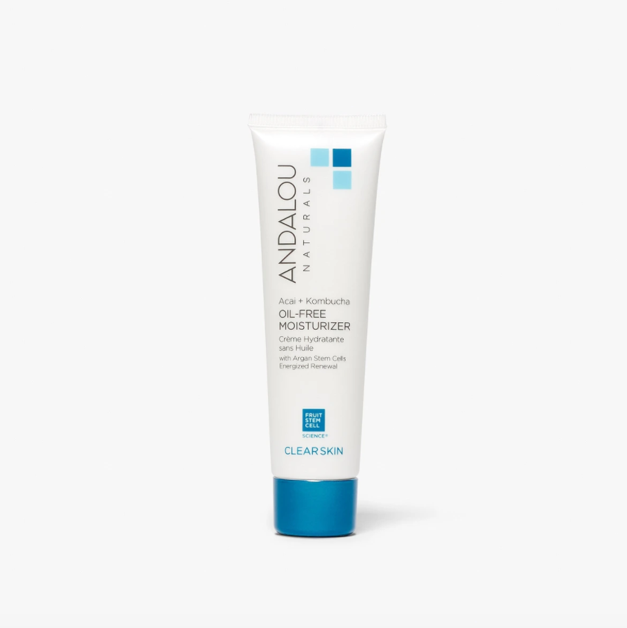 Andalou Clear Skin Acai & Kombucha Oil-Free Moisturizer | Splash Naturals